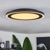 Plafonnier  Audrieu LED Noir, 2 lumières