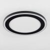 Plafonnier  Audrieu LED Noir, 2 lumières
