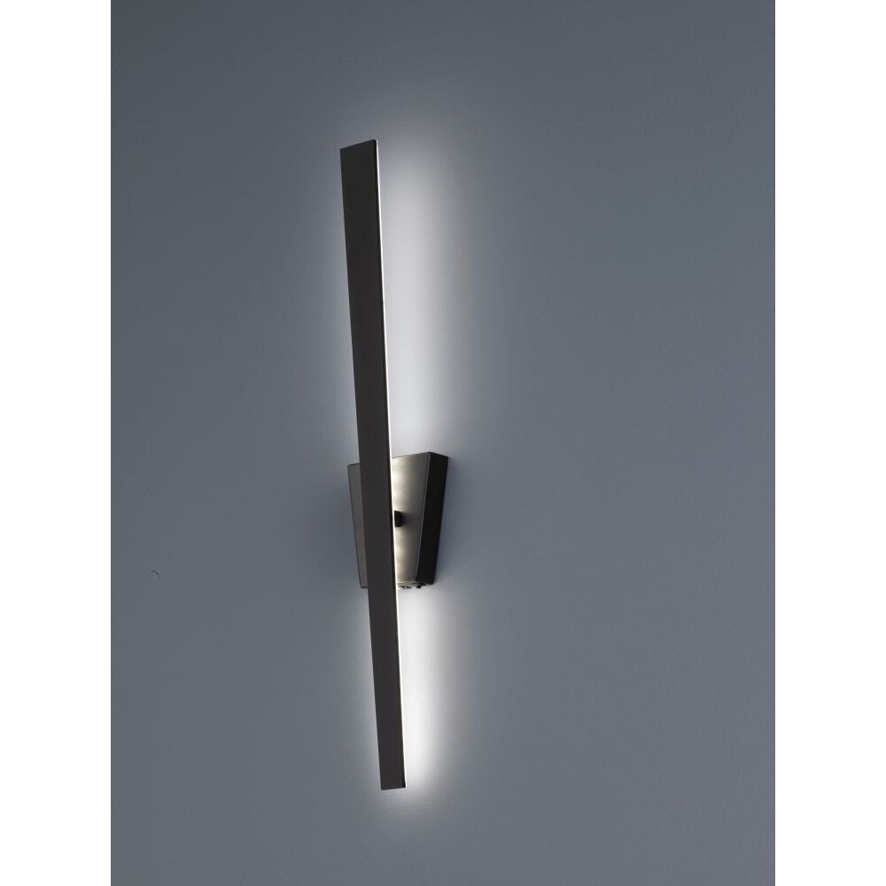 Applique murale Trio ZITA LED Noir, 1 lumière main product photo