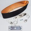 Suspension  Elsa Nickel mat, 2 lumières