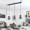 Suspension  Arieux Noir, 3 lumières