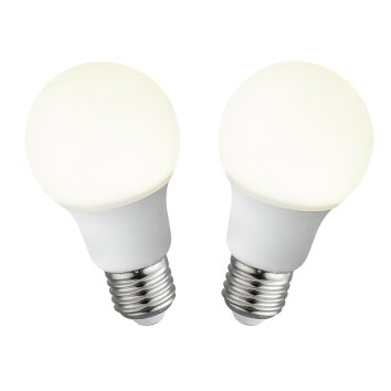 Globo Lot de 2 LED E27 8,8 watt 806 lumen 4000 kelvin