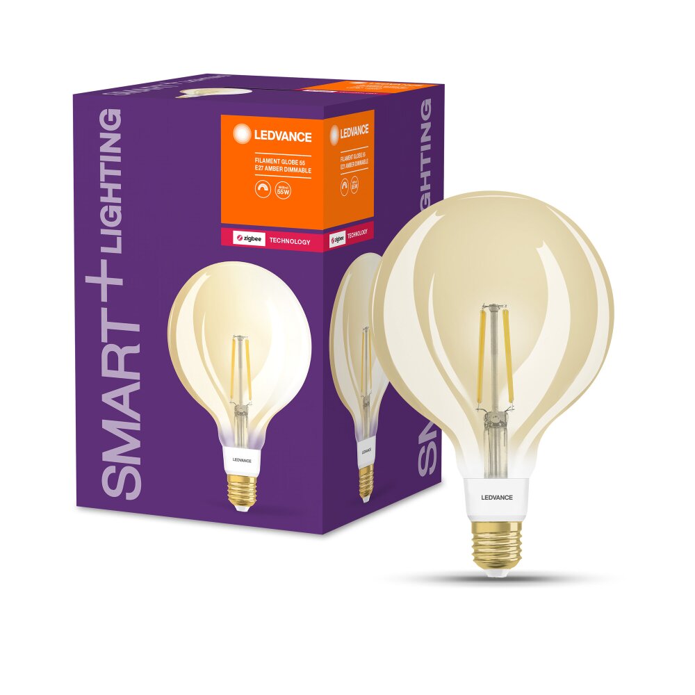 LEDVANCE Smart+ LED E27 6 watt 2400 kelvin 680 lumen main product photo