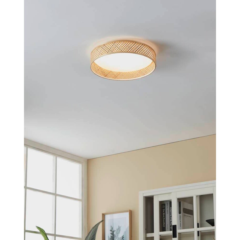 Plafonnier Eglo LUPPINERIA LED Blanc, 1 lumière main product photo