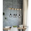 Suspension Eglo TOWNSHEND Écru, Noir, 4 lumières Suspension Eglo TOWNSHEND Écru, Noir, 4 lumières