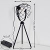 Lampe à poser Flambeau Noir, 1 lumière