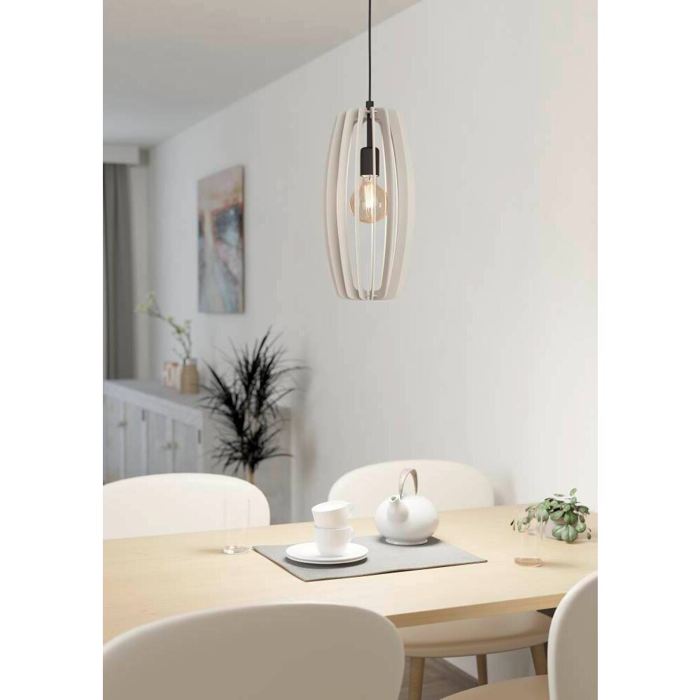 Suspension Eglo BAJAZZARA Noir, 1 lumière main product photo