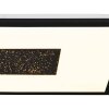 Plafonnier Eglo MARMORATA LED Noir, Blanc, 2 lumières