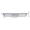 Plafonnier Eglo BORDONARA LED Noir, Blanc, 1 lumière, Télécommandes