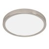 Plafonnier Eglo FUEVA LED Nickel mat, 1 lumière