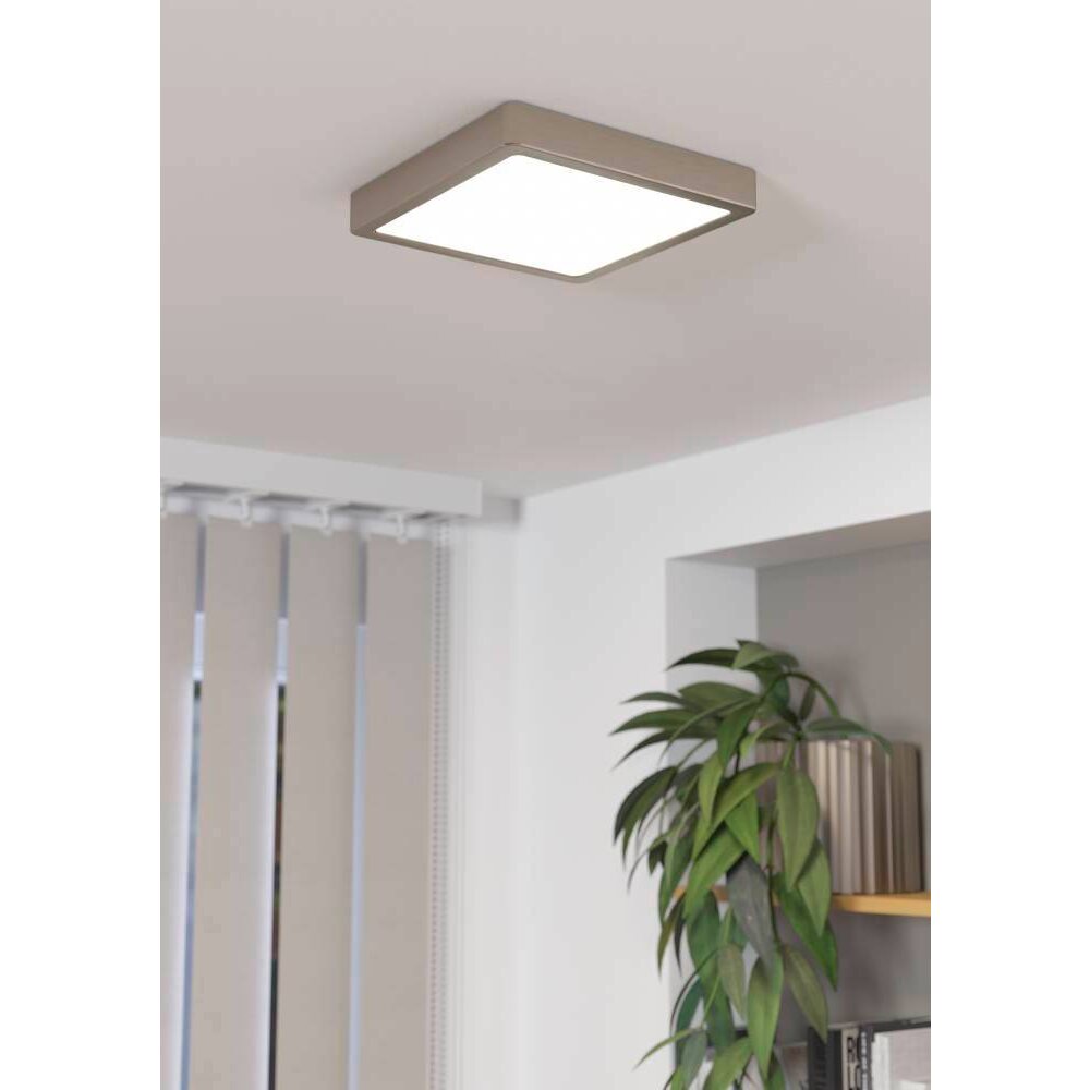 Plafonnier Eglo FUEVA LED Nickel mat, 1 lumière main product photo