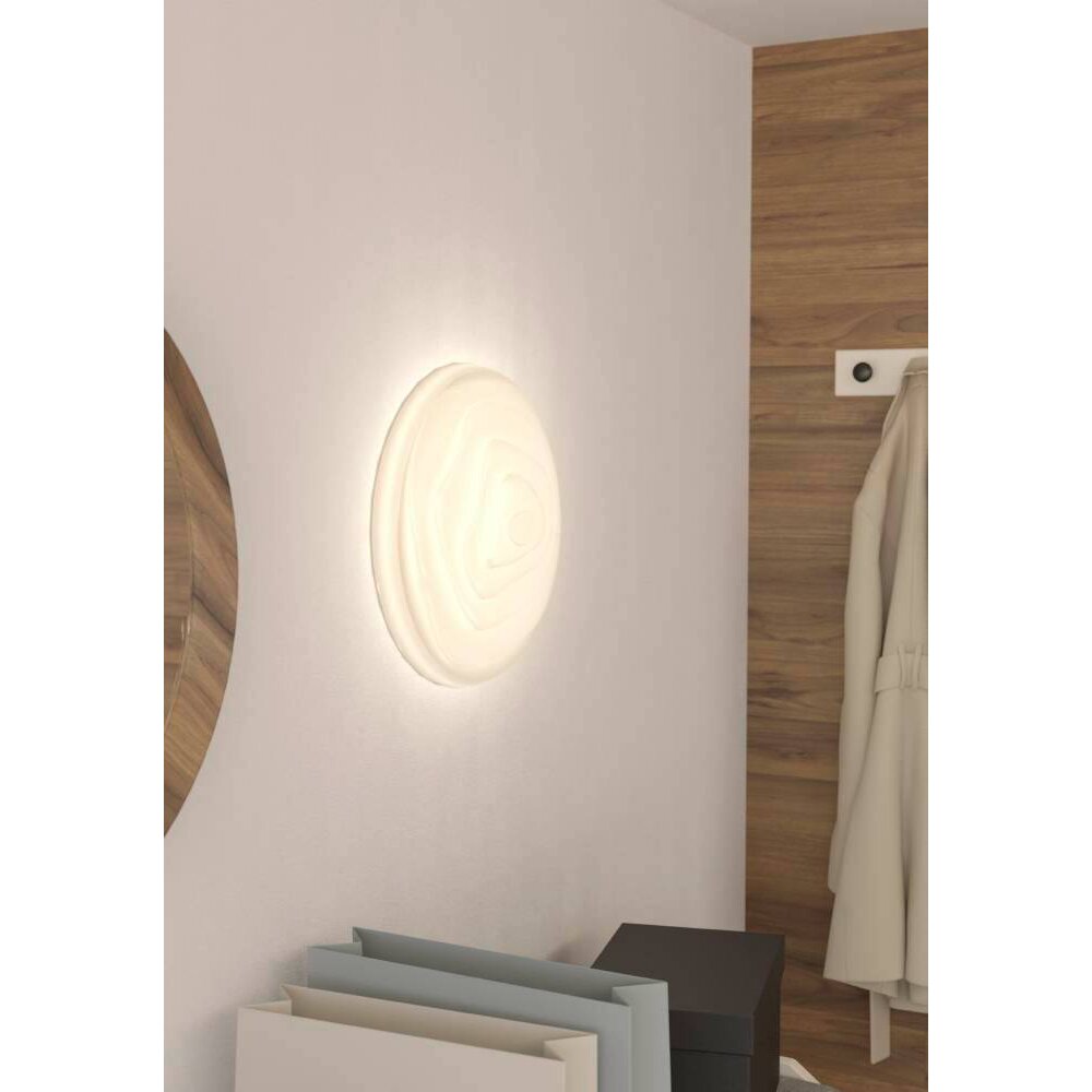 Plafonnier Eglo BATTISTONA LED Blanc, 8 lumières, Télécommandes main product photo