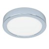 Plafonnier Eglo FUEVA LED Chrome, 1 lumière