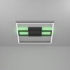 Plafonnier Eglo CALAGRANO-Z LED Noir, 1 lumière, Changeur de couleurs