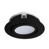 Spot encastrable Eglo PINEDA LED Noir, 1 lumière
