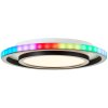 Plafonnier Brilliant Blaine LED Blanc, 1 lumière, Télécommandes, Changeur de couleurs