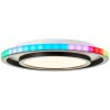 Plafonnier Brilliant Blaine LED Blanc, 1 lumière, Télécommandes, Changeur de couleurs
