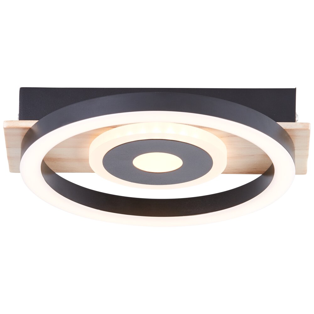 Plafonnier Brilliant Maureen LED Écru, Noir, Blanc, 1 lumière main product photo