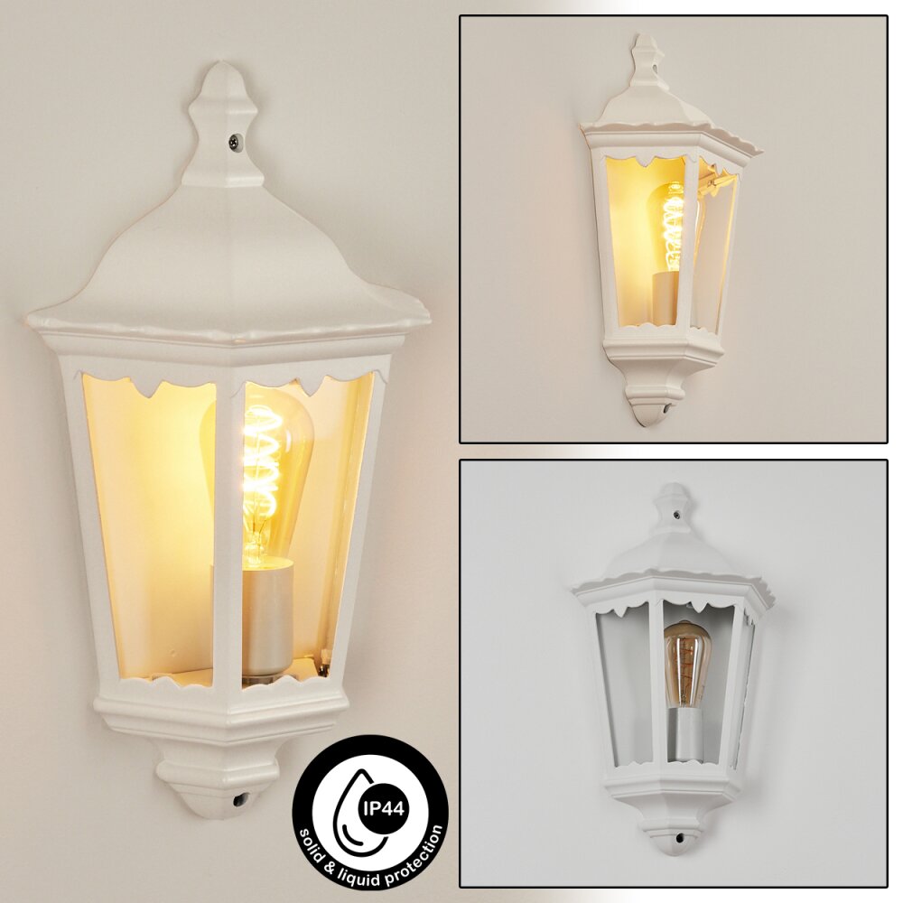 Applique murale d'extérieur Hongkong Blanc, 1 lumière main product photo