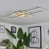 Plafonnier  Longos LED Aluminium, 1 lumière