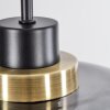 Suspension  Curveira Bronze, Noir, 3 lumières
