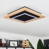 Plafonnier  Tojeirinha LED Bois clair, Noir, 1 lumière, Télécommandes