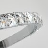 Suspension  Avelar LED Chrome, Transparent, 1 lumière