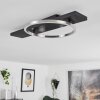Plafonnier  Pompu LED Noir, 1 lumière