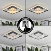Plafonnier  Casqueira LED Gris, Blanc, 1 lumière