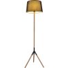 Lampadaire Globo TL Écru, Noir, 1 lumière