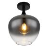 Plafonnier Globo MAXY Noir, 1 lumière