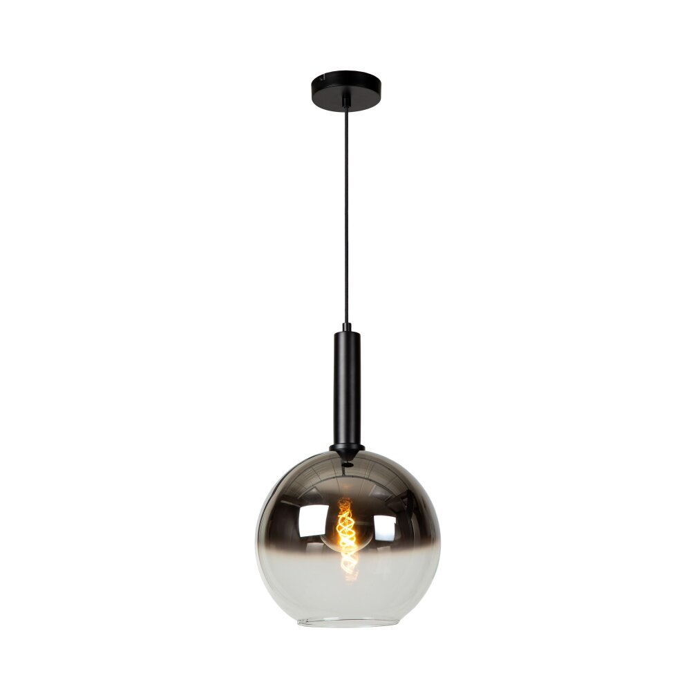 Suspension Lucide MARIUS Noir, 1 lumière main product photo