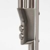 Lampadaire à vasque Steinhauer Soleil LED Acier brossé, 2 lumières