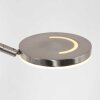 Lampadaire à vasque Steinhauer Soleil LED Acier brossé, 2 lumières
