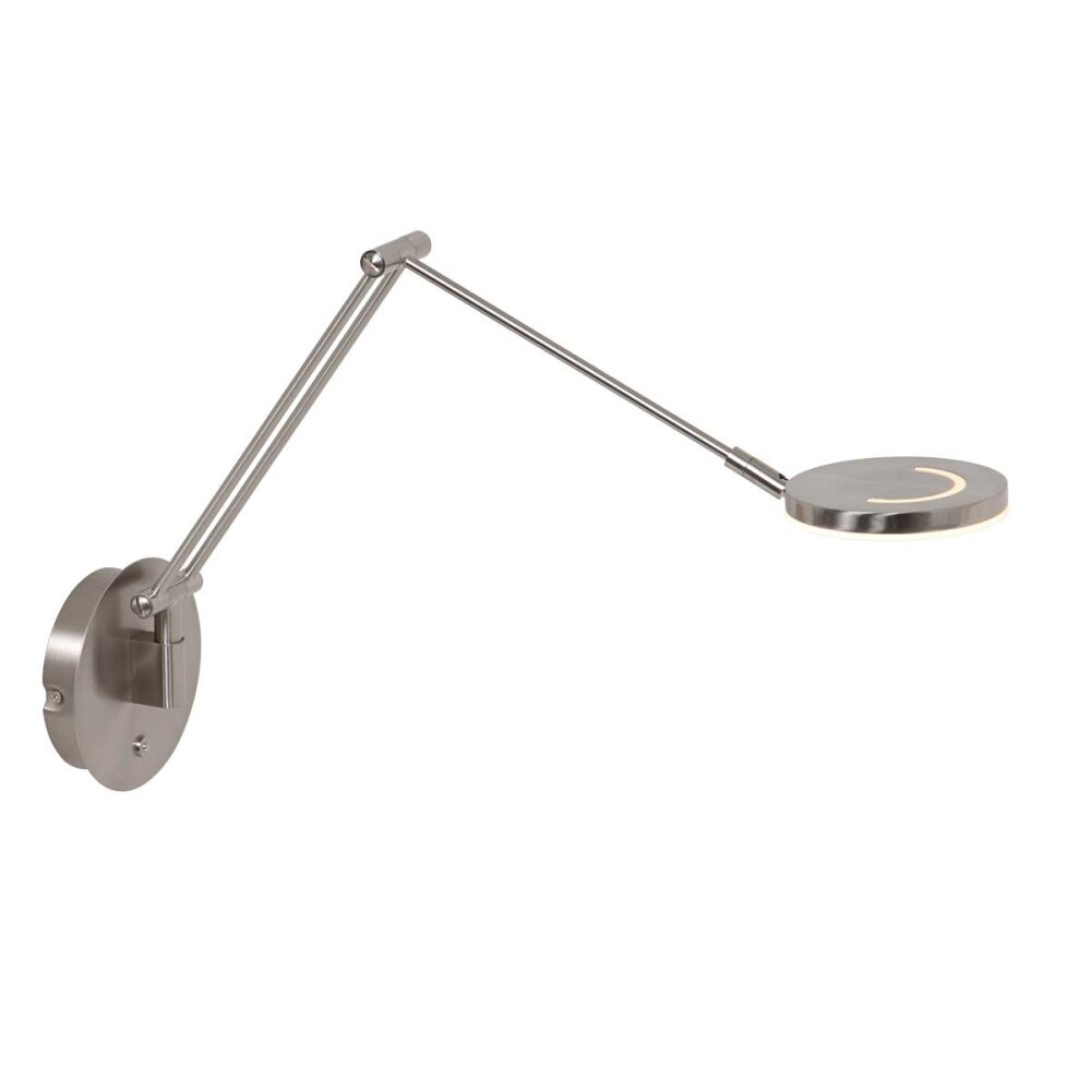 Applique murale Steinhauer Soleil LED Acier brossé, 1 lumière main product photo