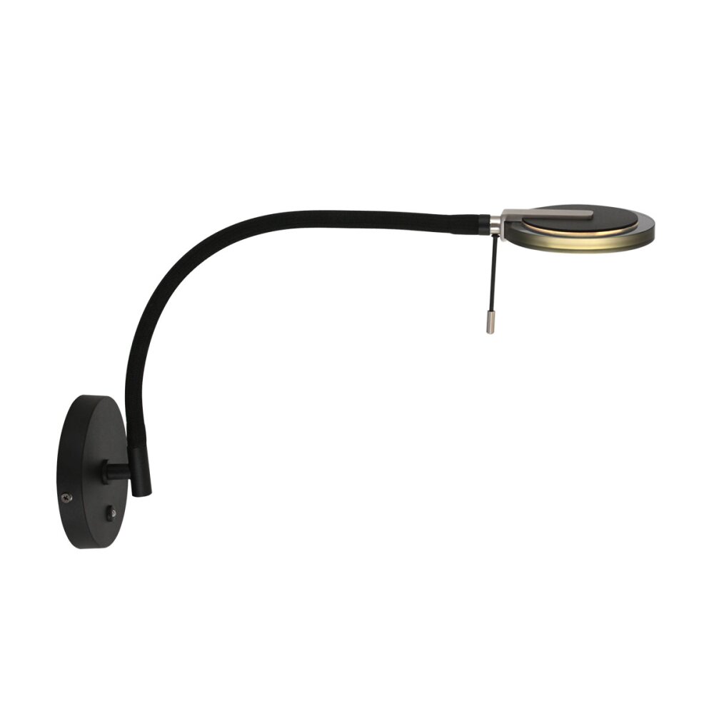 Applique murale Steinhauer Turound LED Noir, 1 lumière main product photo