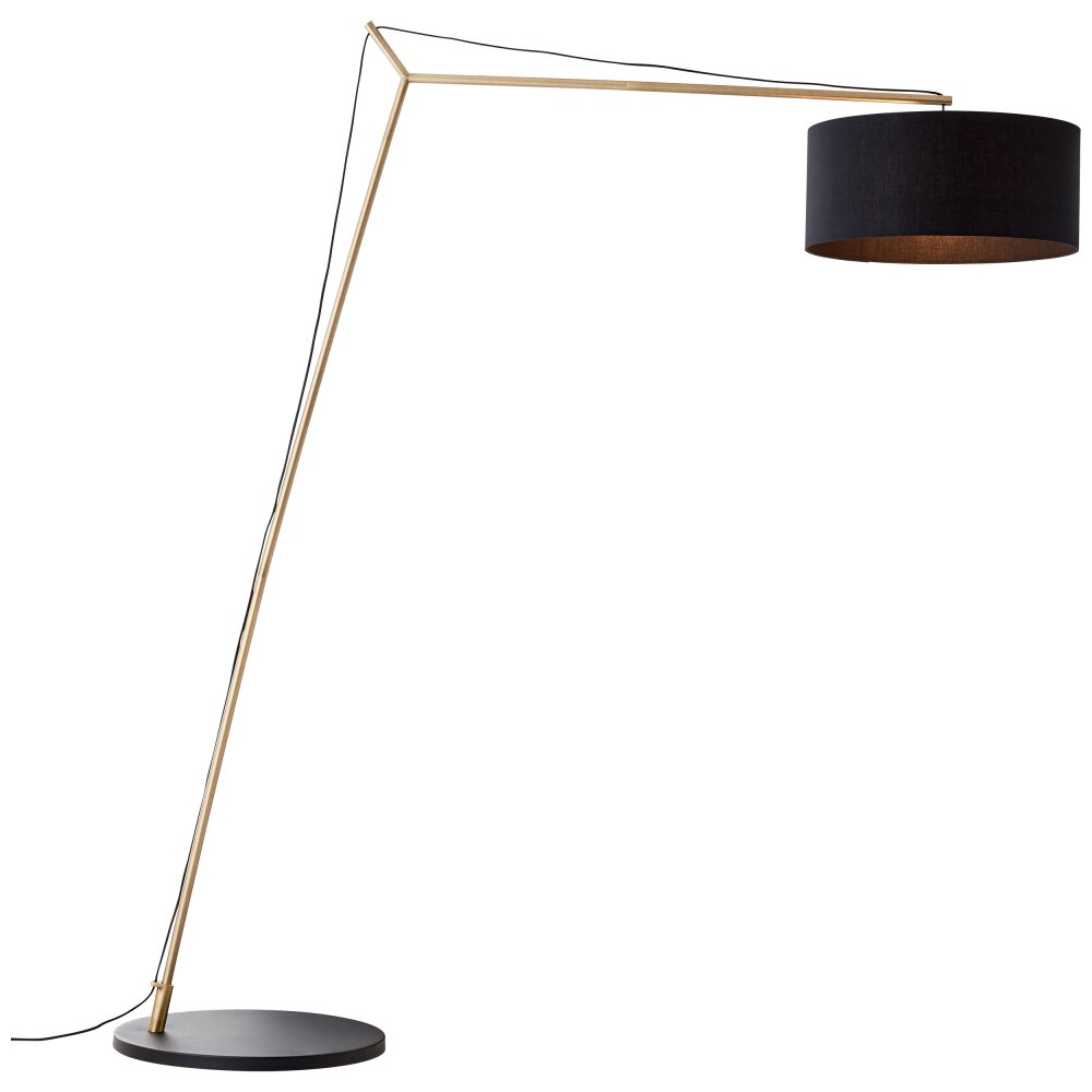 Lampadaire Brilliant Annice Or, Noir, 1 lumière main product photo