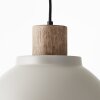 Suspension Brilliant Erena Gris, 1 lumière