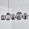 Suspension  Orieux Fumé, 5 lumières