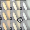 Lampe de table iDual Lilas LED Argenté, 1 lumière, Changeur de couleurs