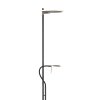 Lampadaire à vasque Steinhauer Turound LED Noir, 2 lumières