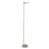 Lampadaire à vasque Steinhauer Turound LED Acier brossé, 1 lumière