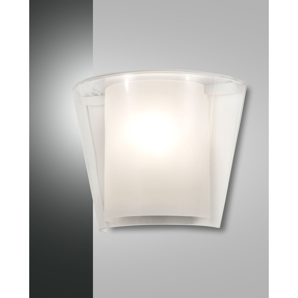 Applique murale Fabas Luce Viki Blanc, 1 lumière main product photo