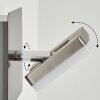 Applique murale  Bobeiro LED Nickel mat, 1 lumière