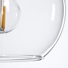 Suspension Verre 15 cm Koyoto Clair, 3 lumières