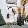 lampe à prise électrique  Javel Noir, 1 lumière