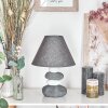 Lampe de table  Palmela Gris, Blanc, 1 lumière