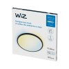 Plafonnier Philips WiZ SuperSlim LED Noir, Blanc, 1 lumière