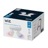 Plafonnier Philips WiZ IMAGEO LED Blanc, 4 lumières, Changeur de couleurs