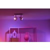 Plafonnier Philips WiZ IMAGEO LED Blanc, 4 lumières, Changeur de couleurs